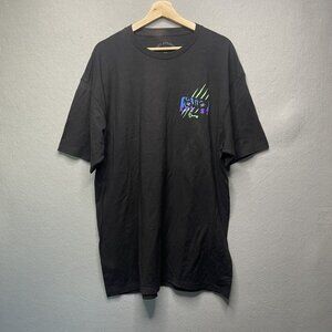 Key Street Graphic T-Shirt Black Panther Short Sleeve Crewneck Mens Size XL